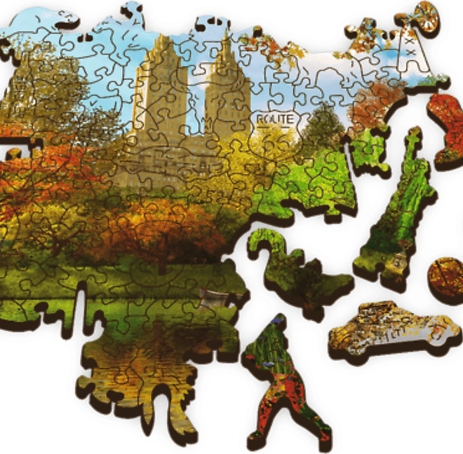 Holzpuzzle Central Park New York