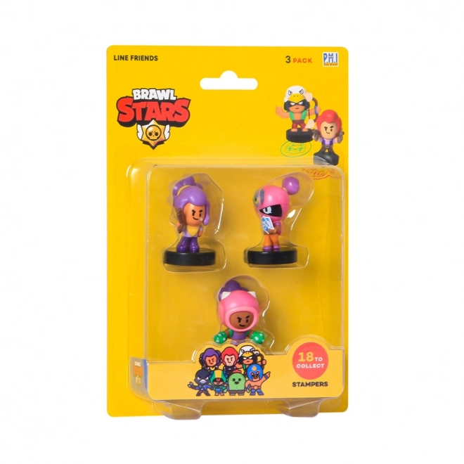 Brawl Stars Figuren 3er Pack Serie 1 mit Stempeln