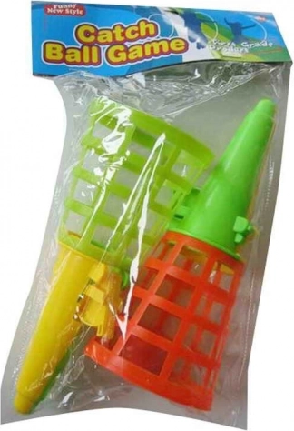 Spiel Catch Ball mit Abschusskegeln
