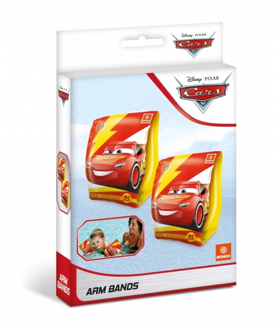 Aufblasbare Schwimmflügel CARS 15x23 cm für Kinder