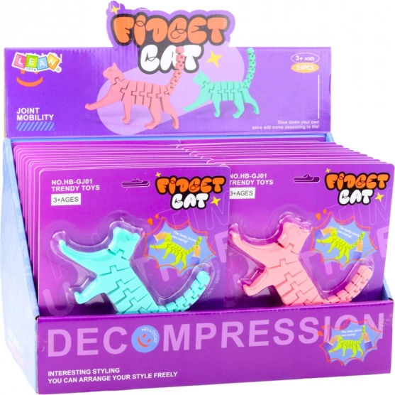 Puzzle Katze Fidget 3D Puzzle