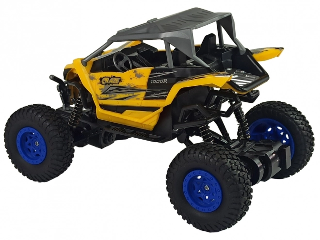 Gelbes ferngesteuertes Offroad-Auto 1:16