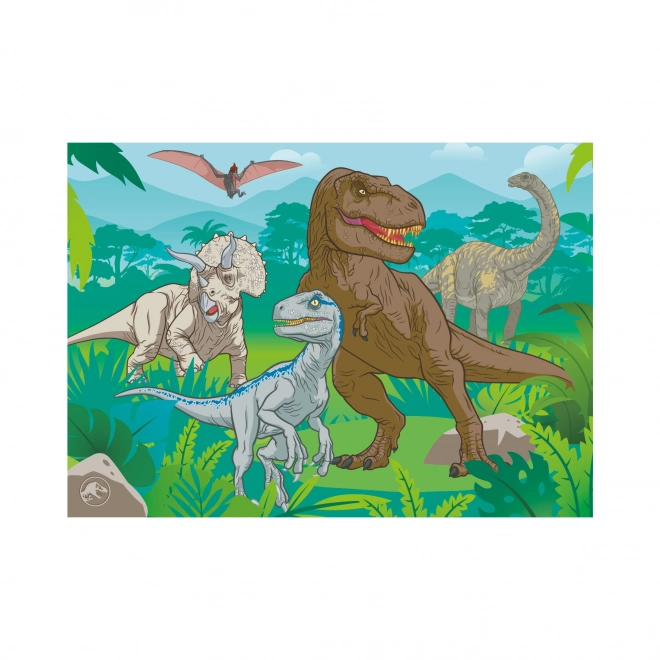 Dino Puzzle Jurassic World Maxi 24 Teile