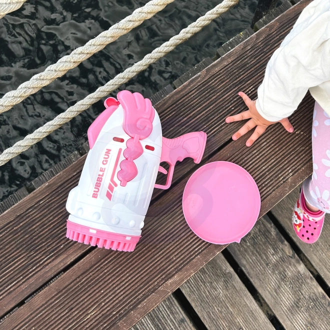 Pistole für Seifenblasen - Rosa
