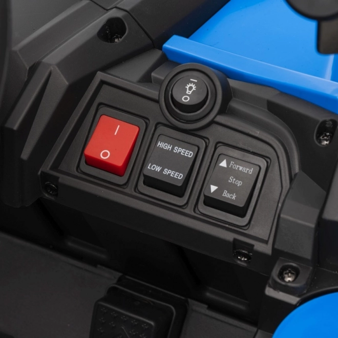 Elektrisches Kinderfahrzeug Buggy Madman UTV-MX blau
