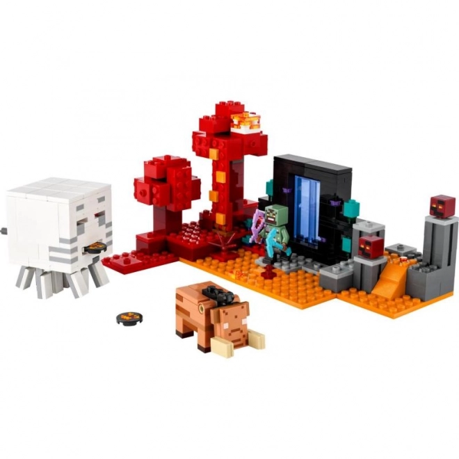 Lego Minecraft Nether Portal Set