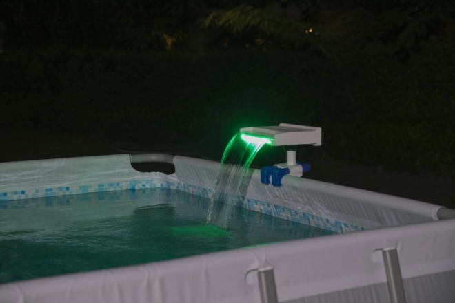 Wasserfontäne mit LED-Beleuchtung für Gartenpools BESTWAY