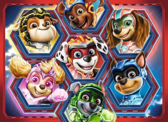 RAVENSBURGER Puzzle Paw Patrol im großen Film 4x42 Teile