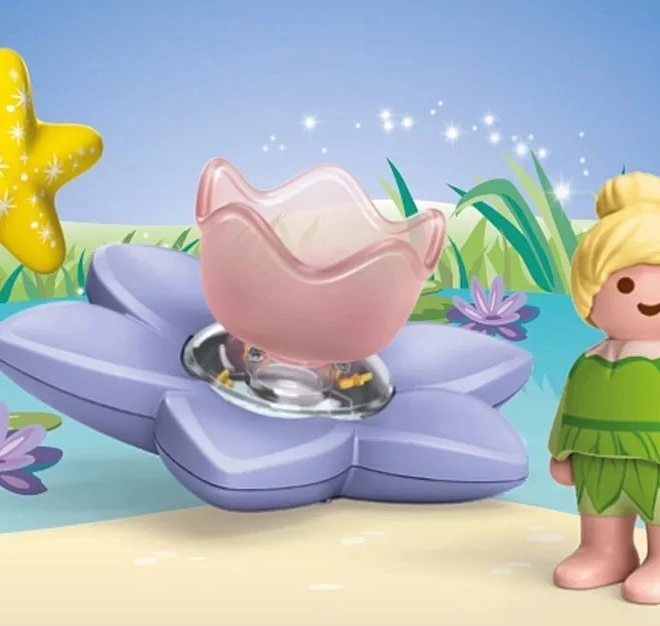 Figuren-Set JUNIOR & Disney: Tinkerbell und die magische schwimmende Blume