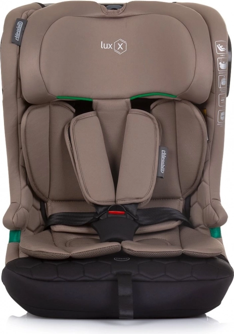 CHIPOLINO Lux X i-Size Autositz 76-150cm Isofix – Macadamia