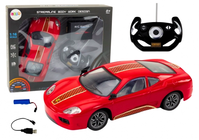 Ferngesteuertes Auto RC 1:16 Rot