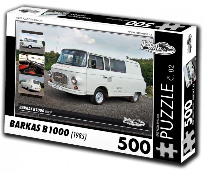 Retro Autos Puzzle Barkas B 1000