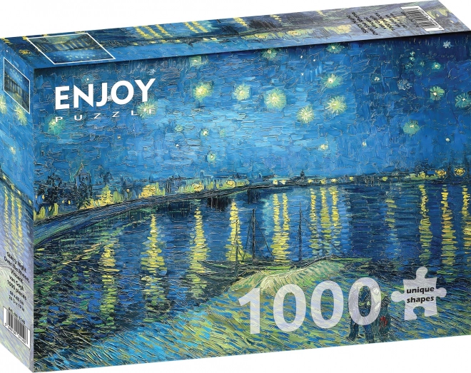 Puzzle Sternennacht über der Rhône 1000 Teile