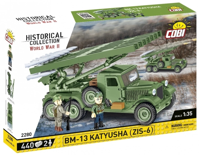 Konstruktionsset BM-13 Katiusha (ZIS-6)