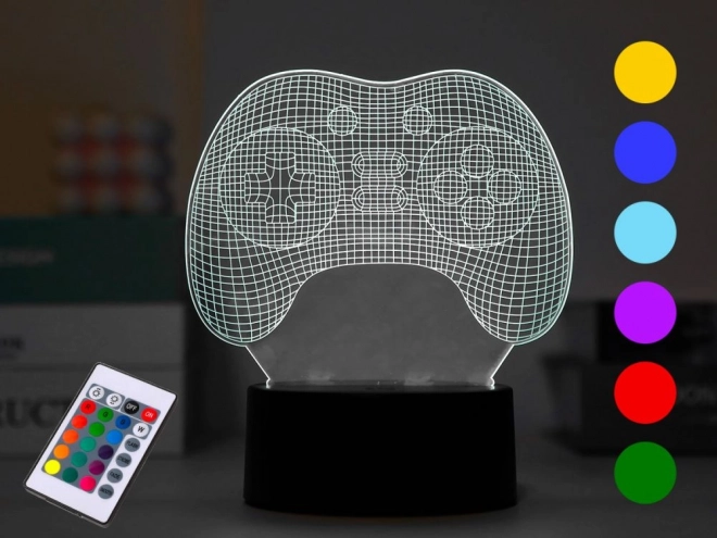 Nacht-LED-Lampe in verschiedenen Farben