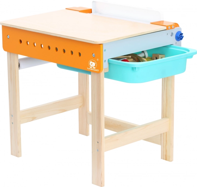 Small Foot Holzwerkbank 2-in-1