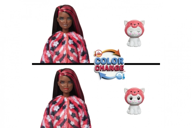 Barbie Cutie Reveal Puppe - Roter Panda-Cat