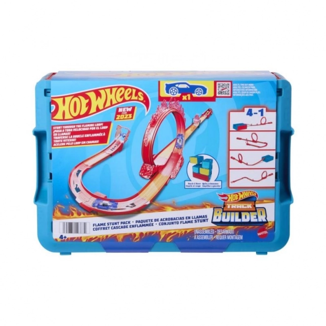 Hot Wheels Track Builder Feuer-Bahnsystem