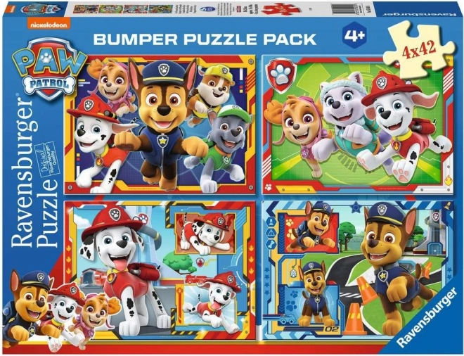 Ravensburger Puzzle Paw Patrol 4x42 Teile