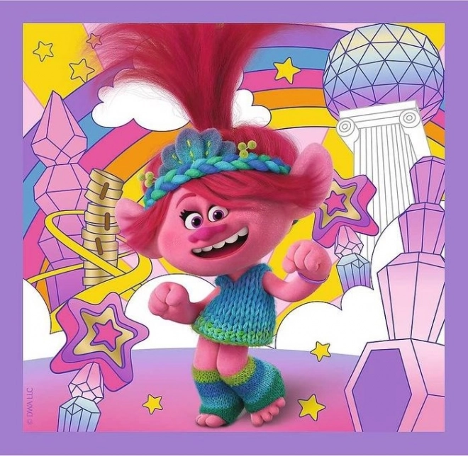 Trefl Puzzle Trolls 3: Treffen Sie die Trolls 3 in 1