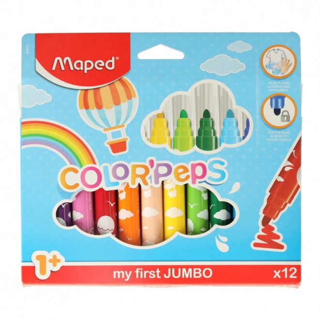 Maped Fixy Color'Peps Jumbo 12er Set