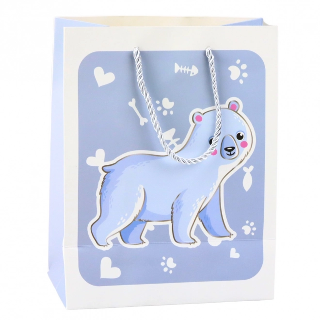 Geschenktasche Tiere 3D Pastell