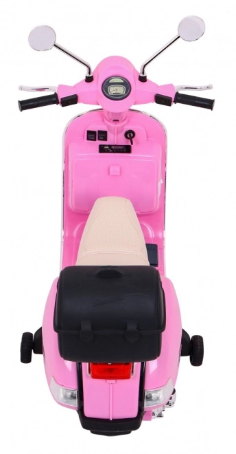 Elektrischer Kinderroller Vespa Rosa