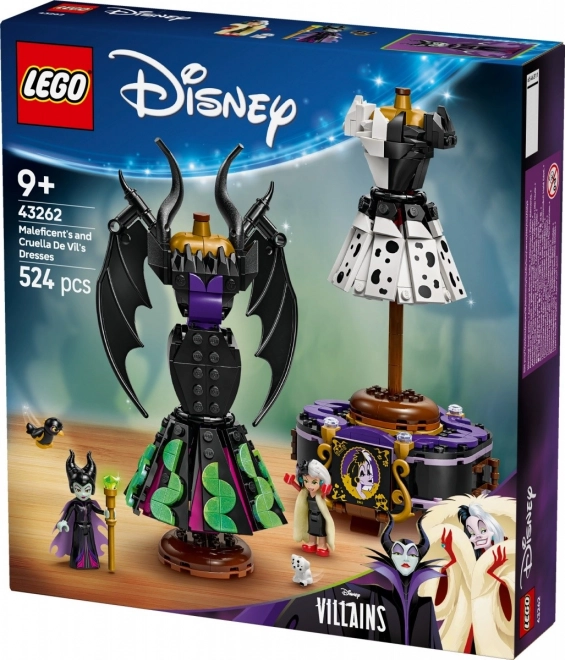 Lego Disney Diabolinas und Cruella de Vil Kleider