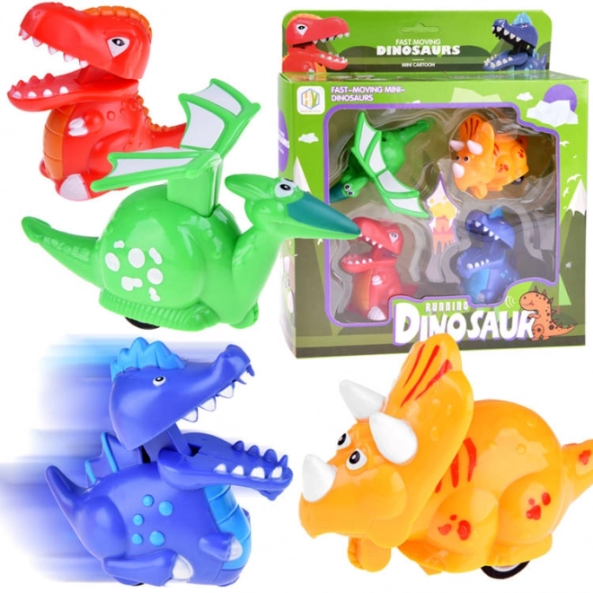 Set Bewegbare Dinosaurier 4er Set