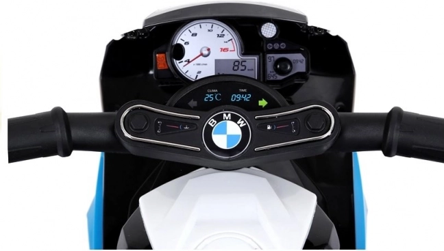 Batteriebetriebenes Dreirad-Motorrad BMW S1000RR blau