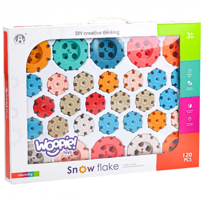 Woopie Waffelkonstruktionsbausteine Igel 120 Teile