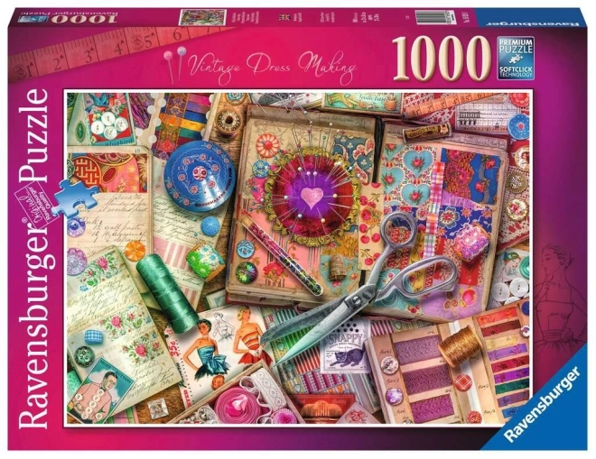 Ravensburger Puzzle Traditionelle Schneiderei 1000 Teile