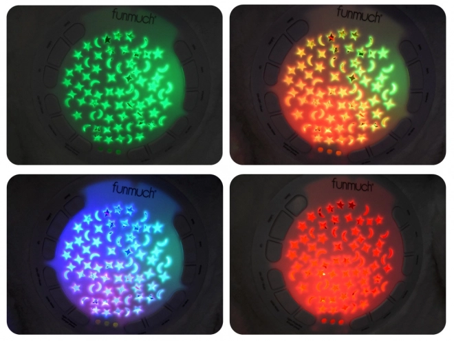 Projektor Plüschbär mit Schlaflied und Lampe