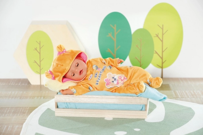 BABY Born Little Overall Bärchen, 36 cm