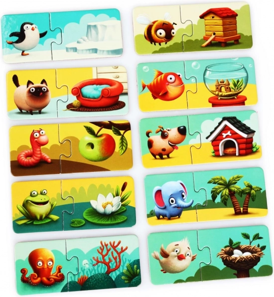Lernen durch Spiel: 10 thematische Paare