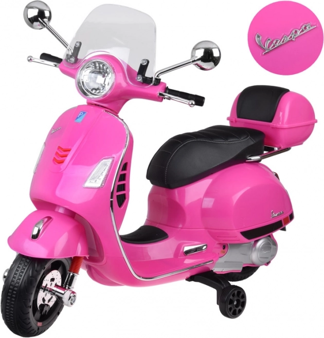 Elektrischer Roller Vespa GTS Super für Kinder – Rosa
