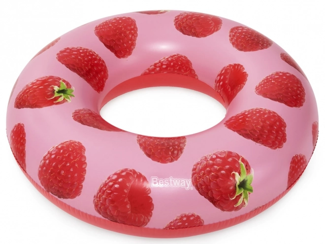 Bestway großes Schwimmring Himbeeren Design