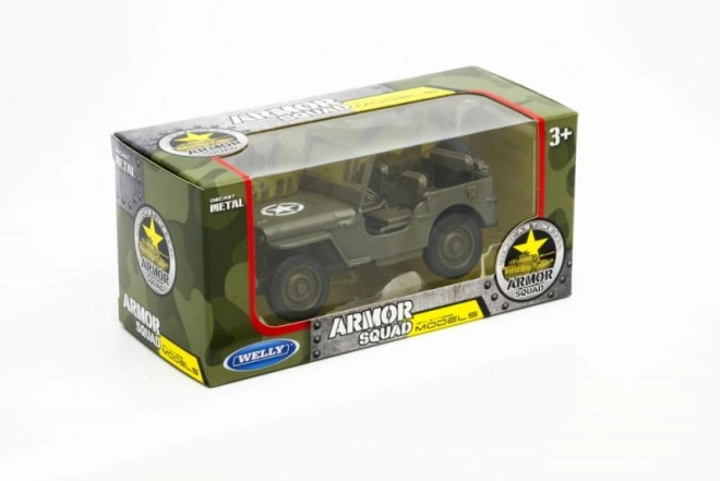 Robuster militärischer Jeep