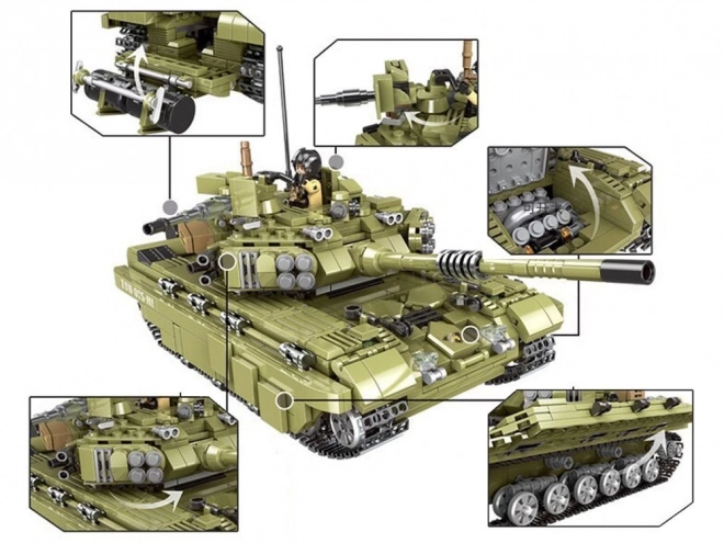 Militärbausteine Panzer Scorpio Tiger