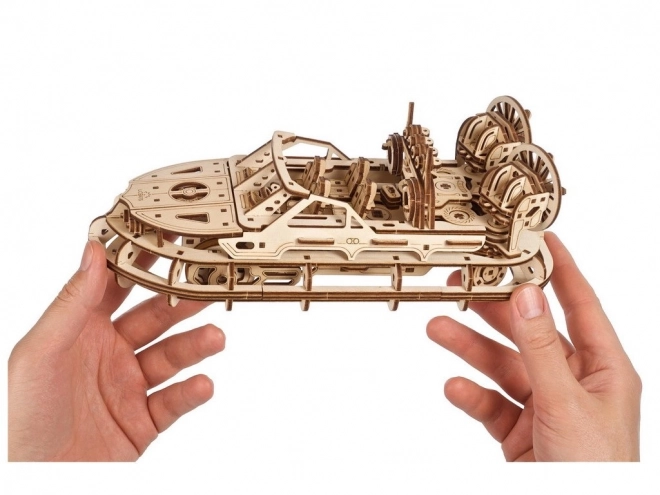 Ugears 3D Holzmechanisches Puzzle Rettungsschiff