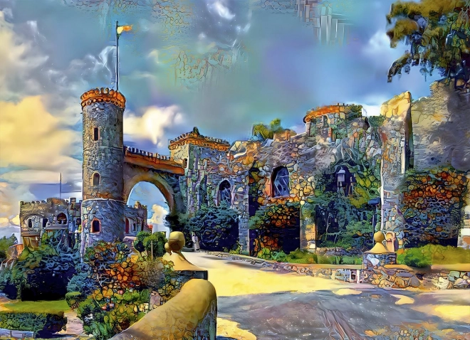 Bluebird Puzzle Castillo de Santa Cecilia