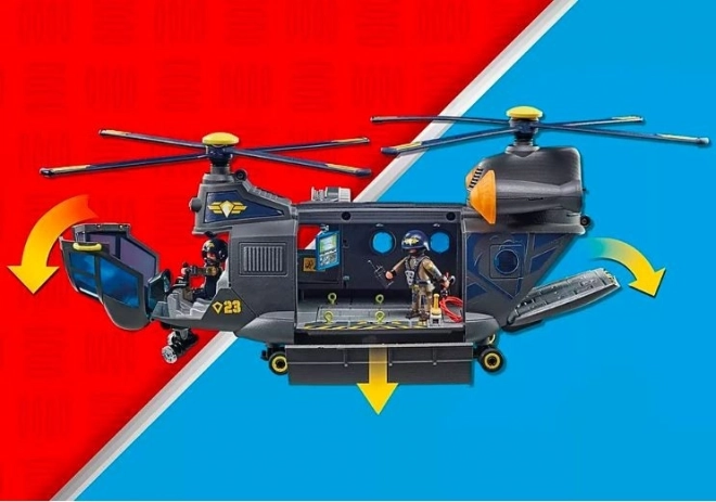 Playmobil City Action Rettungshubschrauber der Spezialeinheit