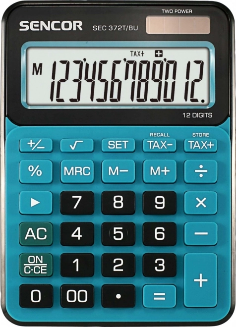 Großer Tischrechner mit 12-stelligem LCD-Display