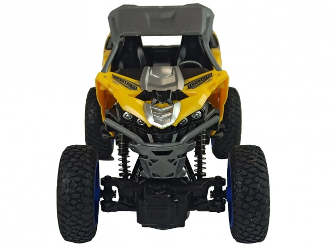Gelbes ferngesteuertes Offroad-Auto 1:16