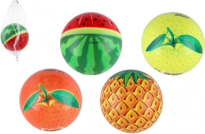 Obstball 11 cm im Netz – 4 Varianten