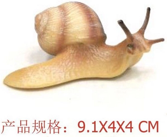 Gestreifte Schneckenfigur