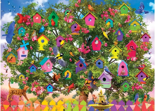 Eurographics Puzzle Vogelhäuschen 1000 Teile