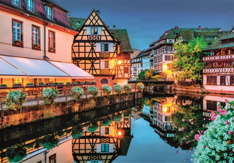 Puzzle 500 Compact – Altstadt von Straßburg