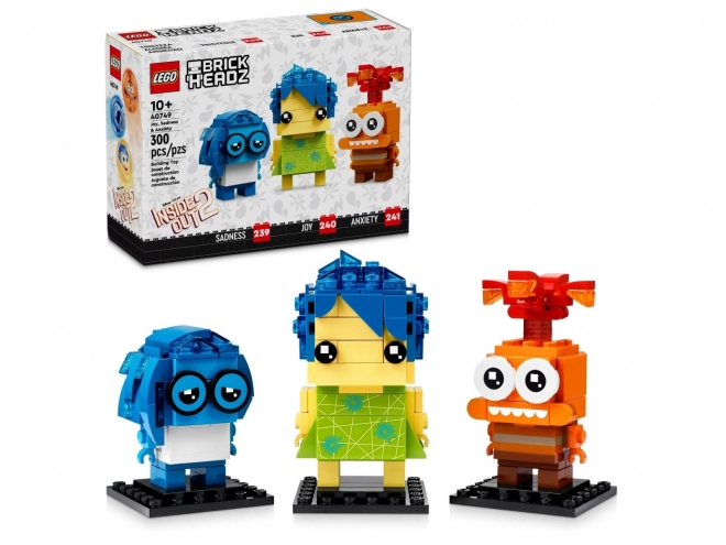 Lego BrickHeadz Rados, Traurigkeit und Ängstlichkeit