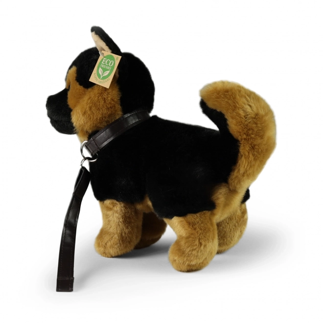 Plüsch Deutscher Schäferhund mit Leine Eco Friendly